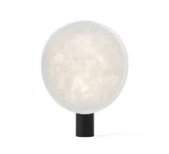 Lampe à poser, Tense, noir et blanc, LED, dim, 3000K, 400 lm, L34cm, H43cm - New Works
