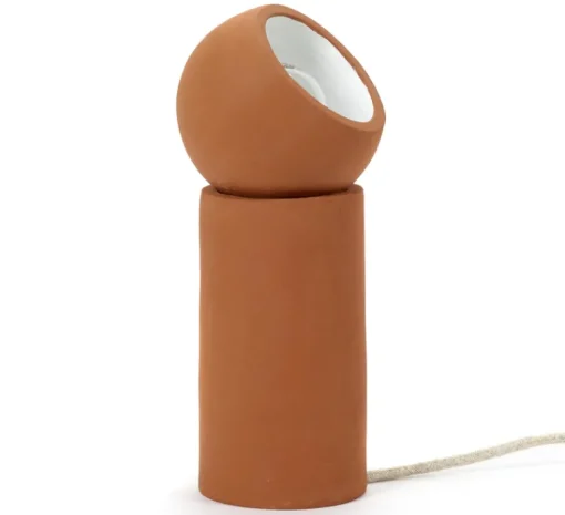 Lampe*Serax Lampe à poser, Terra Light S, , Ø12cm, H29cm - terracotta