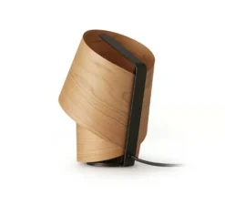 Lampe à poser, Tiny, cerisier naturel, Ø15cm, H22,5cm - LZF