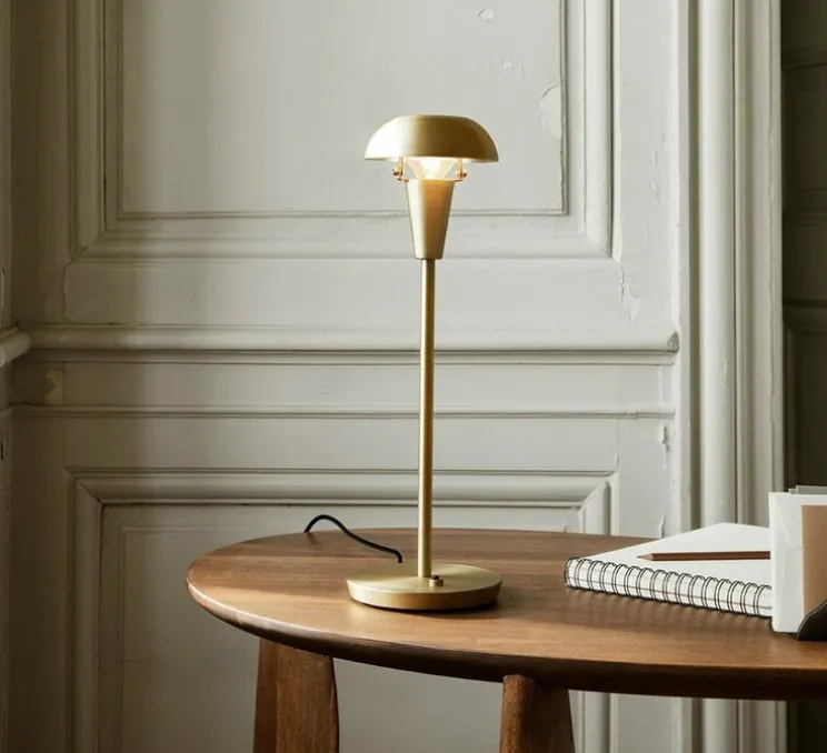 Lampe à poser, Tiny, laiton, Ø12cm, H42,2cm - Ferm Living