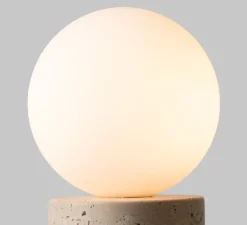 Lampe*It's about Romi Lampe à poser, Tivoli, , Ø12cm, H33cm - blanc