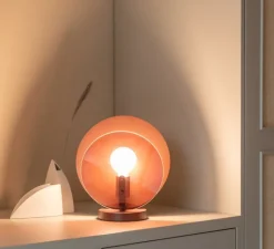 Lampe*It's about Romi Lampe à poser, Toledo, , L22cm, H40cm - burgundy