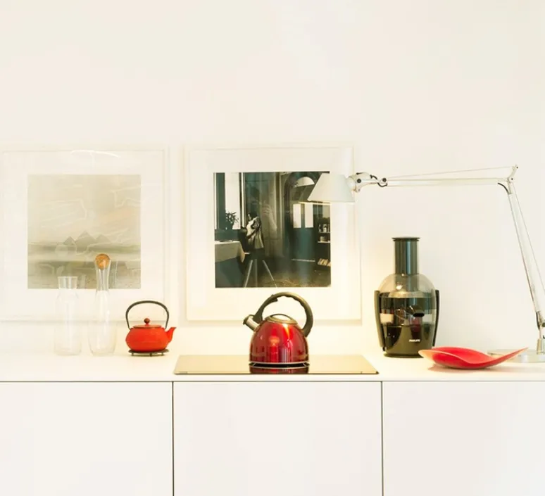 Enfants|Lampe*Artemide Lampe à poser, Tolomeo Table, , H129cm, L122cm - blanc