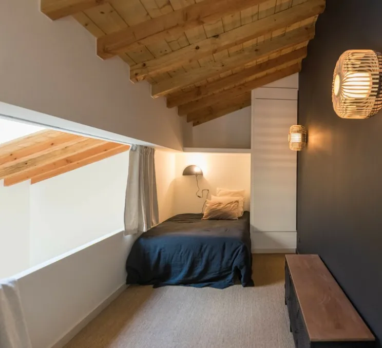 Lampe à poser, Tolomeo Table, corps noir, base noire, H129cm, L122cm - Artemide