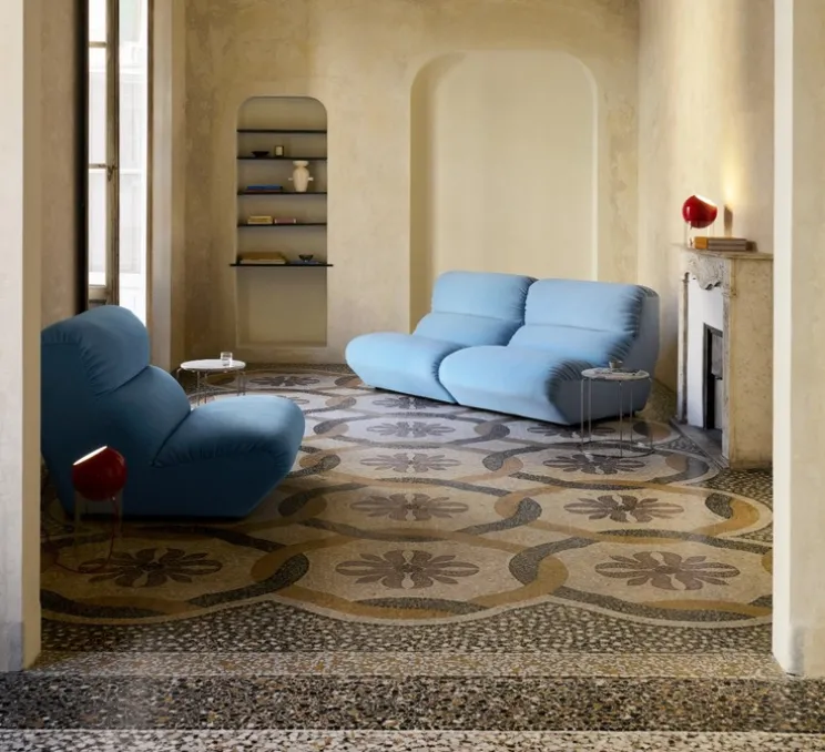 Lampe à poser, Topan VP14, rouge vermillion, Ø21cm, H46,5cm - Andtradition