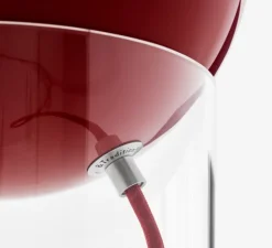 Lampe à poser, Topan VP14, rouge vermillion, Ø21cm, H46,5cm - Andtradition
