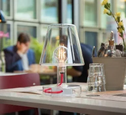 Enfants|Lampe*Fatboy Lampe à poser, Transloetje, , LED, 2700K, 300lm, Ø16,5cm, H25,5cm - transparent