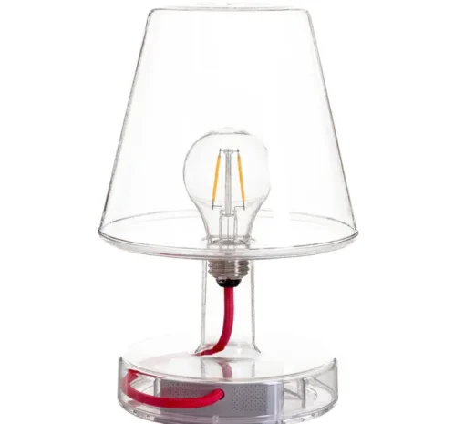 Enfants|Lampe*Fatboy Lampe à poser, Transloetje, , LED, 2700K, 300lm, Ø16,5cm, H25,5cm - transparent