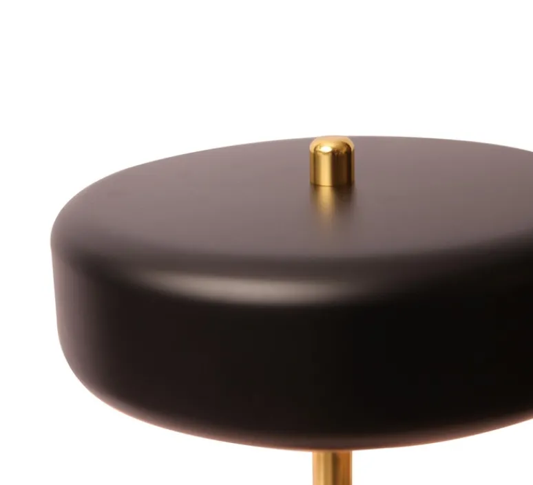 Lampe*Gong Lampe à poser, Tree, , Ø32,5cm, H51cm - noir