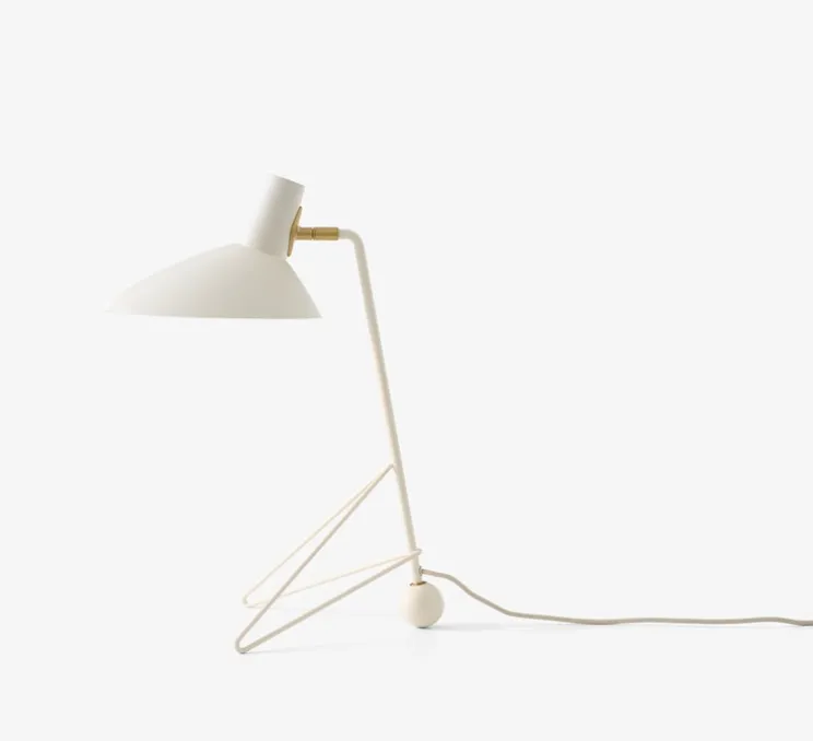 Lampe à poser, Tripod HM9, blanc mat, L26cm, H45cm - Andtradition