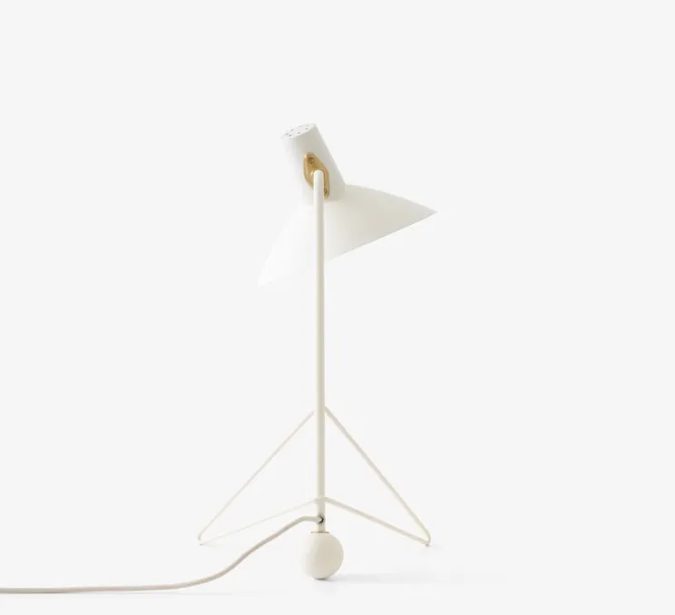 Lampe à poser, Tripod HM9, blanc mat, L26cm, H45cm - Andtradition