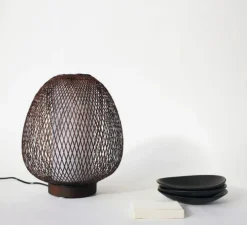 Lampe à poser, Twiggy AW Table, marron, Ø30cm, H35cm - Ay Illuminate