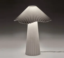 Lampe*Serax Lampe à poser, Uala L, , Ø37,5cm, H48cm - blanc
