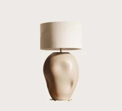 Lampe*Aromas del Campo Lampe à poser, Ural, , L34,5cm, H45cm - beige