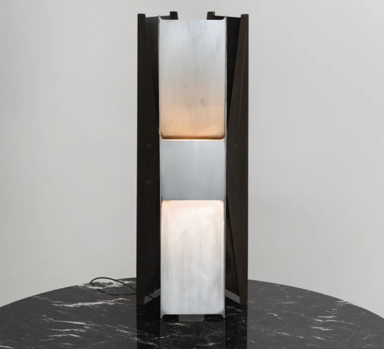 Lampe*A-N-D Lampe à poser, Vector, , LED, dim, 2700K, L22cm, H58cm - noir