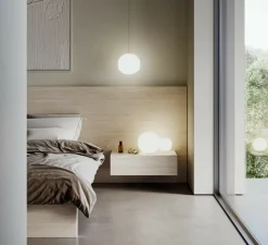 Lampe*Lodes Lampe à poser, Volum 14, , dimmable, Ø14cm, H13,7cm - blanc brillant