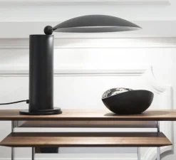 Lampe à poser, Washington, noir, H39cm, L51cm - LED, 2700K - 730lm - LUMEN CENTER ITALIA