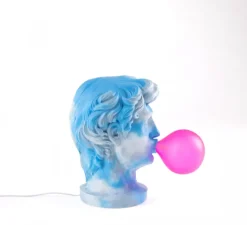 Lampe*Seletti Lampe à poser, Wonder Cloud, , L21cm, H40,5cm - bleu et rose
