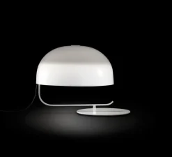 Lampe*Oluce Lampe à poser, Zanuso, , Ø42cm - blanc