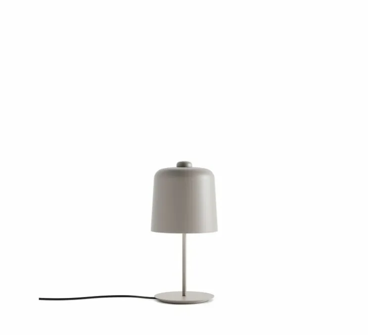 Lampe à poser, Zile, gris mat, Ø20cm, H42cm - Luceplan