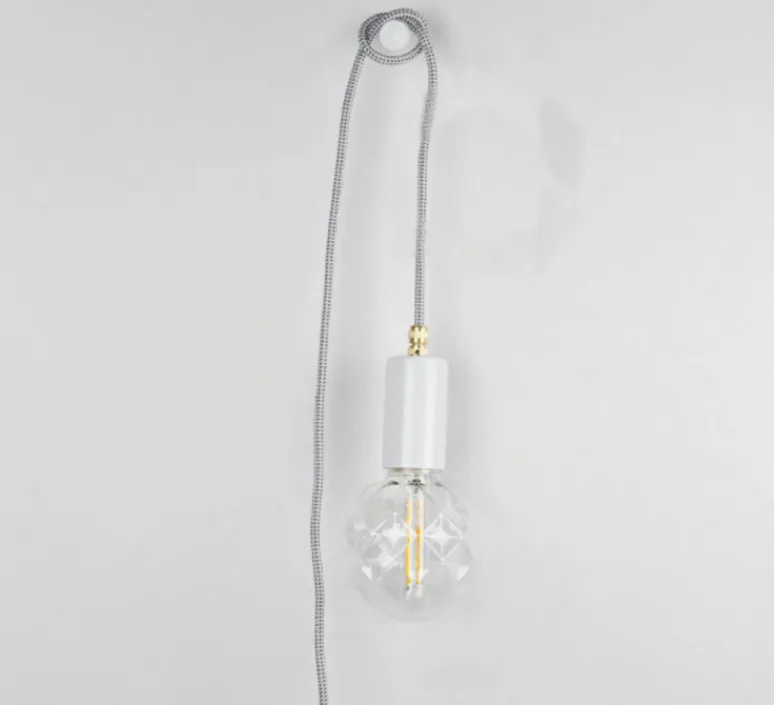 Lampe*Zangra Lampe, Baladeuse, Aladin, , L300cm, H4,2cm - blanc
