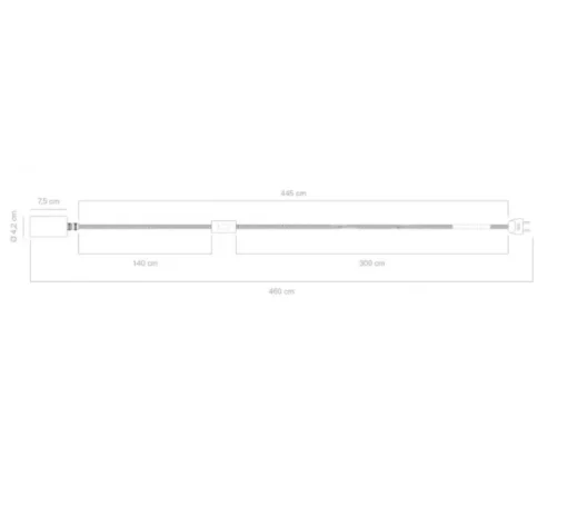 Lampe|Enfants*Zangra Lampe, Baladeuse, Aladin, , L450cm, H4,2cm - vert