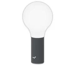Lampe*Fermob Lampe, Baladeuse, APLÔ, , IP54, 3000 à 6000K, 70lm, Ø11.5cm, H24.5cm - carbone