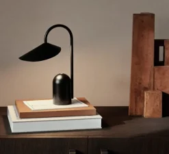 Lampe, Baladeuse, Arum, noir, IP44, LED, dim, 2700K, 240 lm, Ø7cm, H30cm - Ferm Living