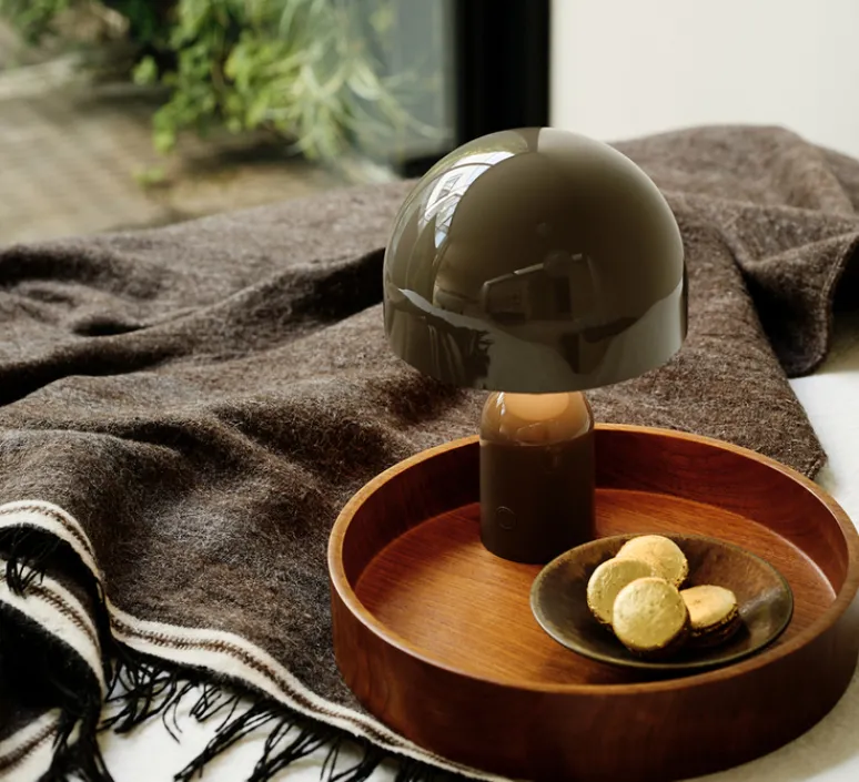 Lampe*Tom Dixon Lampe, Baladeuse, Bell, , IP44, LED, dim, 3000K, 160 lm, L7,6cm, H28cm - Taupe