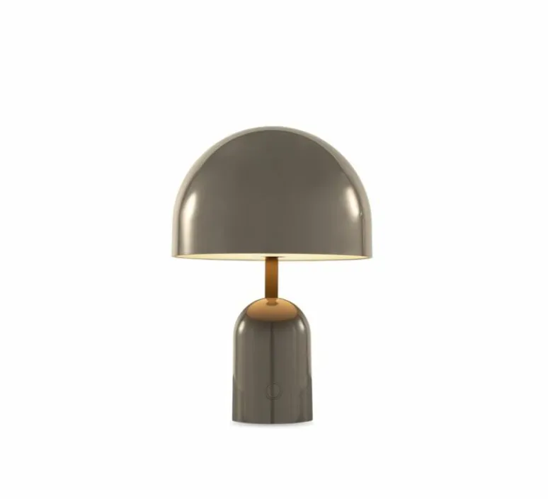 Lampe*Tom Dixon Lampe, Baladeuse, Bell, , IP44, LED, dim, 3000K, 160 lm, L7,6cm, H28cm - Taupe