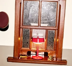 Lampe, Baladeuse, Bellboy, Rouge lobby, IP44, LED, dim, 2700K, 200 lm, Ø18cm, H30cm - Fatboy