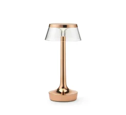 Lampe*Flos Lampe, Baladeuse, Bon Jour unplugged, , LED, dim, 2200-2700-3000K, 150 lm, Ø13,1cm, H27cm - cuivre