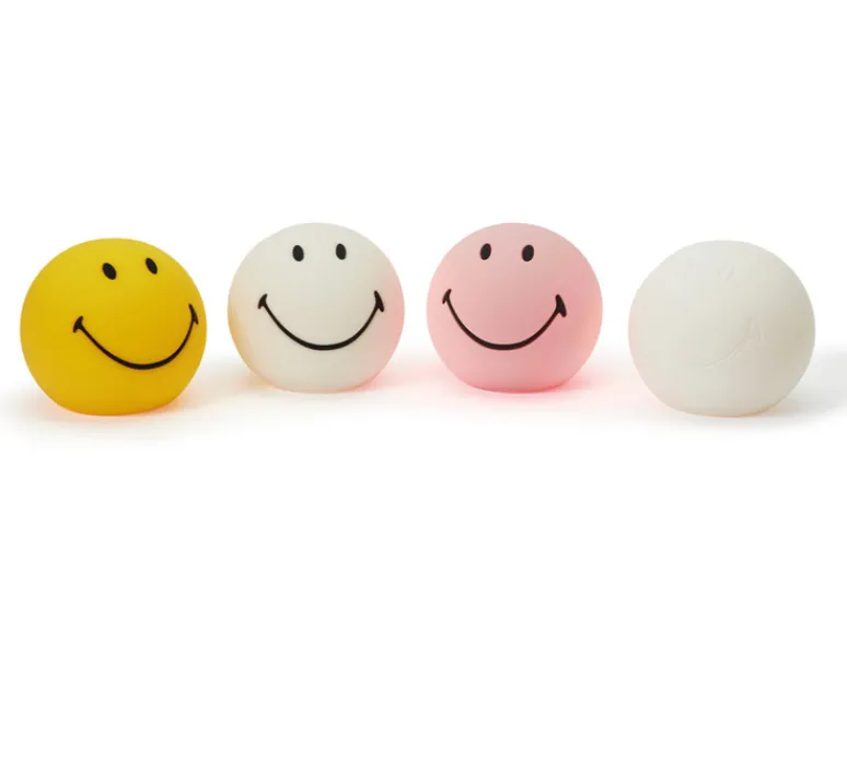 Enfants|Lampe*Mr Maria Lampe, Baladeuse, Bundle Smiley, , LED, 2700 K, 5lm, L12,5cm, H12,5cm - blanc