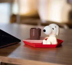 Enfants|Lampe*Mr Maria Lampe, Baladeuse, Bundle Snoopy, , LED, 2700K, 5lm, Ø10cm, H16,5cm - blanc