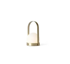 Lampe*Audo Copenhagen Lampe, baladeuse, Carrie, , LED, dim, 2700K, 380 lm, Ø13,5cm, H24,5cm - laiton brossé