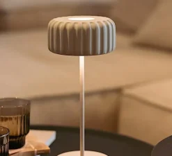 Lampe, Baladeuse, Dentelles Bistro, soie, LED, dim, 3000K-6000K, 200lm, Ø12cm, H28cm - Atelier Pierre