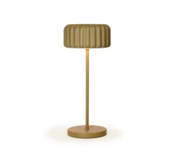 Lampe*Atelier Pierre Lampe, Baladeuse, Dentelles Bistro, , LED, dim, 3000K-6000K, 200lm, Ø12cm, H28cm - argile
