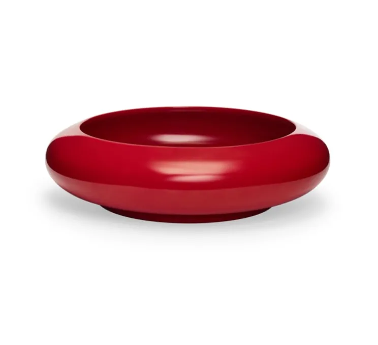 Lampe, Baladeuse, d'extérieur, Oloha Rouge Lobby Medium, rouge, IP55, LED, 2200K, 200 lm, L30cm, H7,3cm - Fatboy