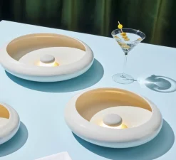 Lampe*Fatboy Lampe, Baladeuse, d'extérieur, Oloha Desert Large, , IP55, LED, 2200K, 200 lm, L37,5cm, H8,2cm - blanc