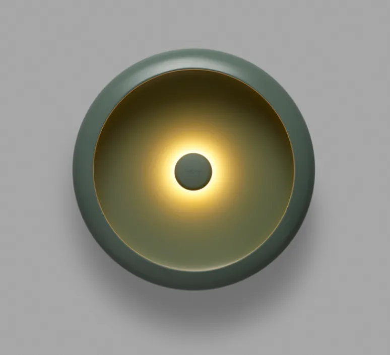 Lampe*Fatboy Lampe, Baladeuse, d'extérieur, Oloha Sage Large, , IP55, LED, 2200K, 200 lm, L37,5cm, H8,2cm - vert