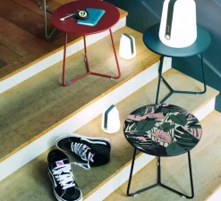 Lampe*Fermob Lampe, Baladeuse, d'extérieur, BALAD, , H38cm, Ø28cm, LED, IP44, 2300,4000,6000K, 40lm - bleu acapulco