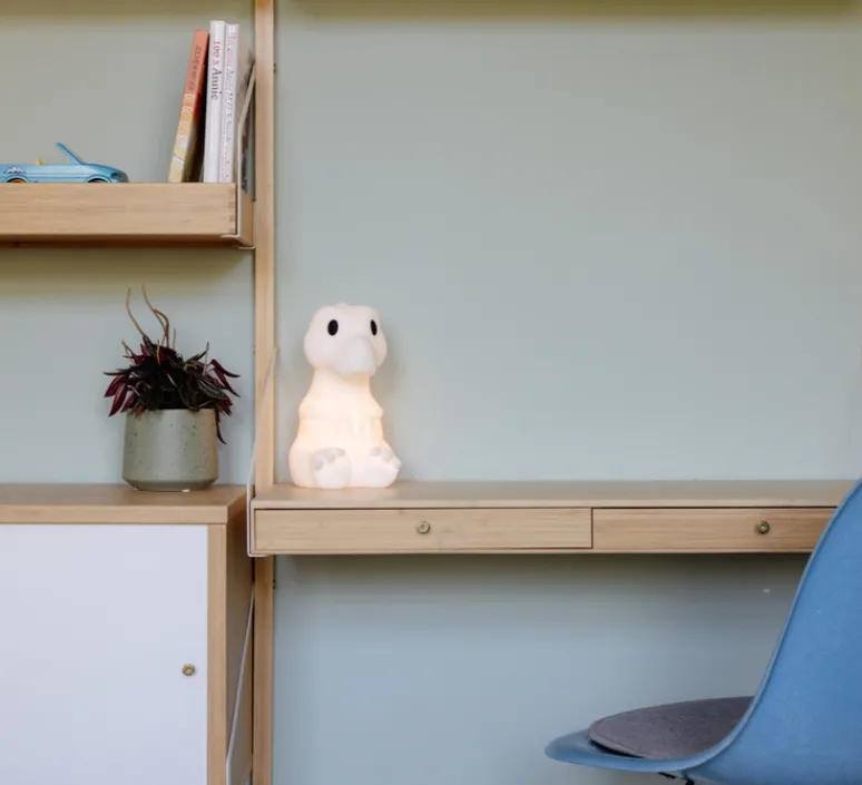 Enfants|Lampe*Mr Maria Lampe, Baladeuse, First Light Giants Dino, Rena Tyrannosaurus Rex, , LED, dim, 2 700K, 100lm, L24cm, H14cm - blanc