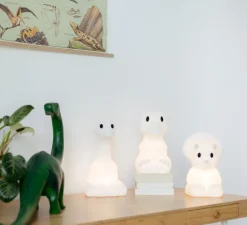 Enfants|Lampe*Mr Maria Lampe, Baladeuse, First Light Giants Dino, Rena Tyrannosaurus Rex, , LED, dim, 2 700K, 100lm, L24cm, H14cm - blanc