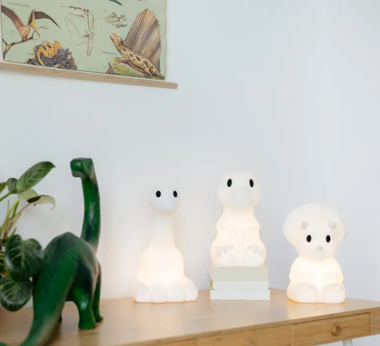 Enfants|Lampe*Mr Maria Lampe, Baladeuse, First Light Giants Dino, Mira Triceratops, , LED, dim, 2 700K, 100lm, L24cm, H14cm - blanc