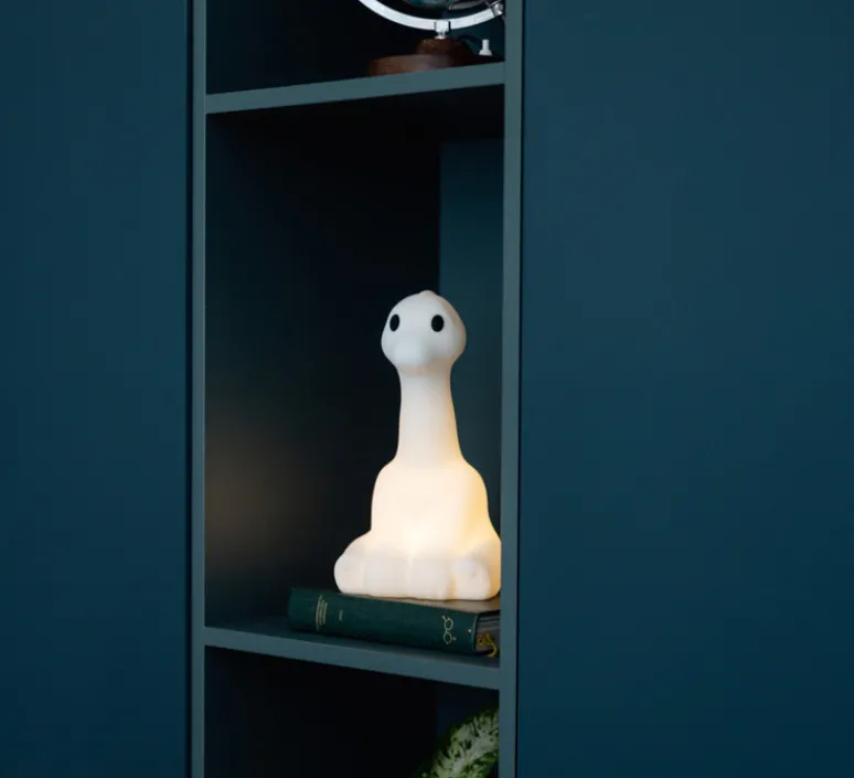 Enfants|Lampe*Mr Maria Lampe, Baladeuse, First Light Giants Dino, Nova Diplodocus, , LED, dim, 2 700K, 100lm, L24cm, H14cm - blanc