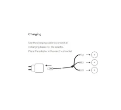 Lampe*Atelier Pierre Lampe, Baladeuse, Fondant set de 3, , IP65, LED, dim, 2700K, 100 lm, Ø26cm, H8,5cm - chêne