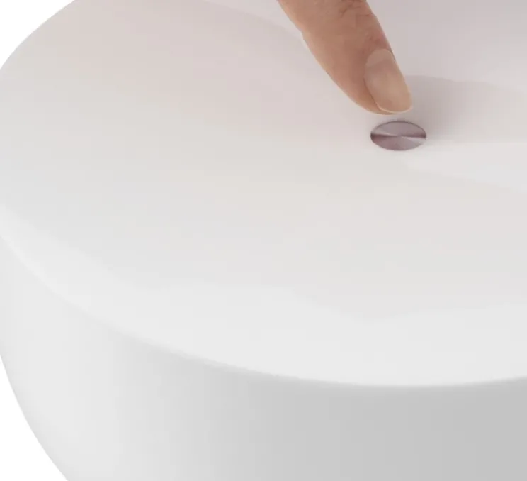 Lampe, Baladeuse, Kizu, gris, LED, dim, 2700K, lm, Ø18cm, H24cm - New Works