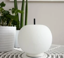 Lampe, baladeuse, Kushi 16 Mobile, blanc, noir, LED, Ø16cm, H17cm - KDLN