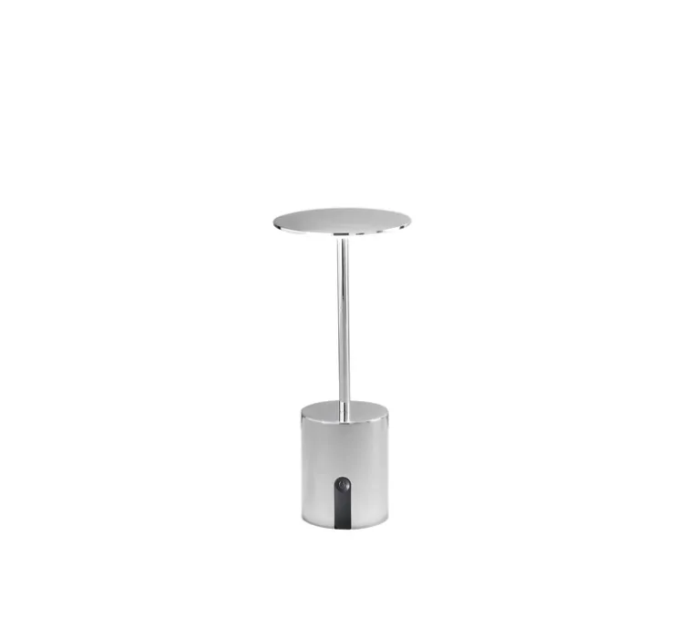 Lampe, Baladeuse, Liberty, chrome, IP44, LED, dim, 3000K, 300 lm, Ø10cm, H22cm - Nedgis
