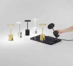 Lampe*Nedgis Lampe, Baladeuse, Liberty, , IP44, LED, dim, 3000K, 300 lm, Ø10cm, H22cm - noir